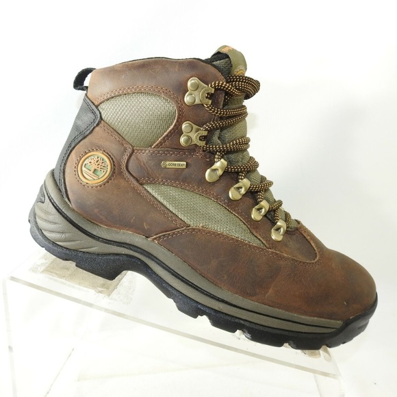 Timberland Size 7 M Brown Leather Boots Mens R3B12